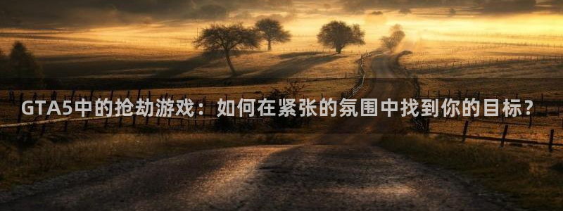 河源天宏娱乐店：GTA5中的抢劫游戏：如何在紧张的氛围中找到