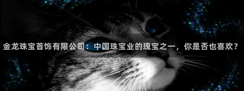 天宏娱乐晨叔：金龙珠宝首饰有限公司：中国珠宝业的瑰宝之一，你
