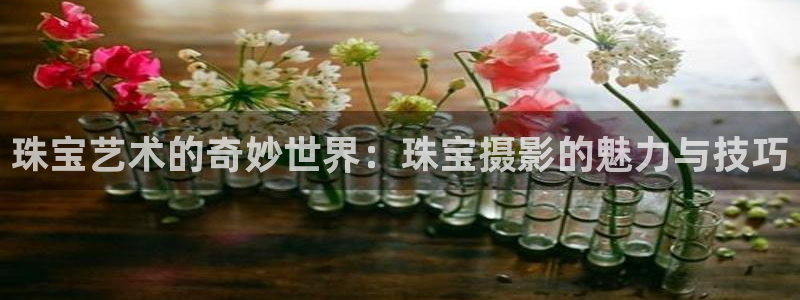 天宏娱乐老板朱俊伟：珠宝艺术的奇妙世界：珠宝摄影的魅力与技巧